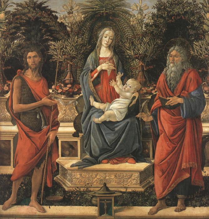 Sandro Botticelli Bardi Altarpiece (mk36) Sweden oil painting art